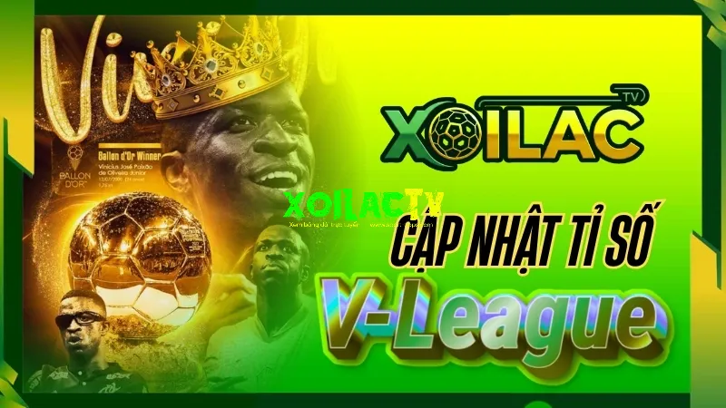 Tỉ số V-League Việt Nam – Cập nhật kết quả bóng đá Việt Nam nhanh nhất trên Xoilac TV
